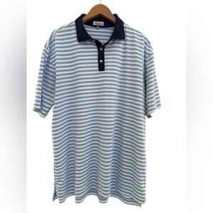 Peter Millar Summer Comfort Striped Golf Polo Shirt